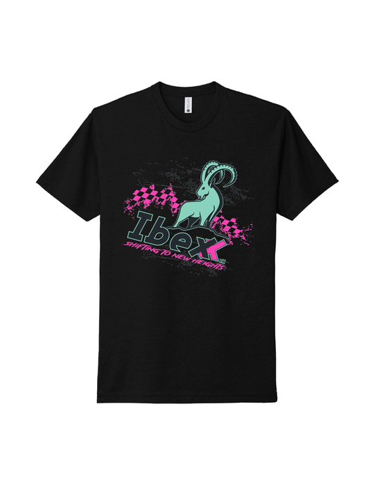 Short Sleeve Pink/Teal T-Shirt