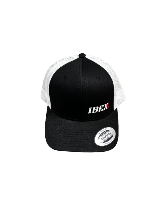 Black-White Trucker Snapback